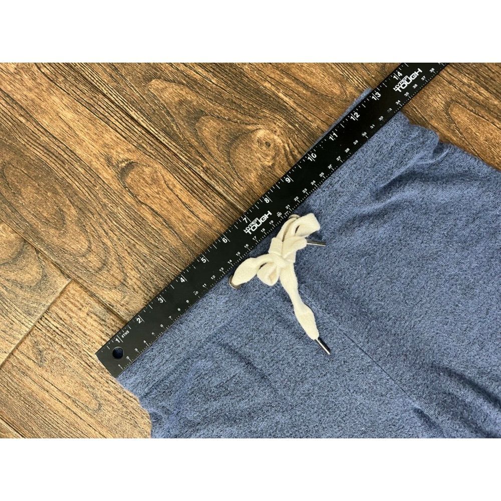 WOMENS‎ RIP CURL BLUE MARLED SOFT CUFFED SWEATPANTS LOUNGE WEAR LIGHTWEIGHT XS - Picture 10 of 11